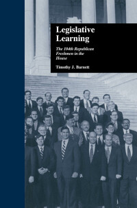 表紙画像: Legislative Learning 1st edition 9780415877534