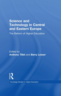 Cover image: Science and Technology in Central and Eastern Europe 1st edition 9781138981393