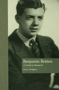 Imagen de portada: Benjamin Britten 1st edition 9780415763707