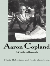 Cover image: Aaron Copland 1st edition 9781138988156