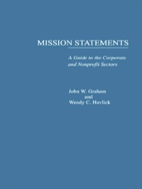 Imagen de portada: Mission Statements 1st edition 9781138863811
