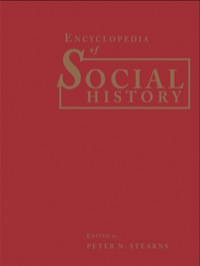 Cover image: Encyclopedia of Social History 1st edition 9780815303428