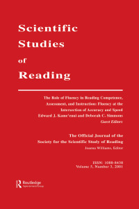 Immagine di copertina: The Role of Fluency in Reading Competence, Assessment, and instruction 1st edition 9781138423312