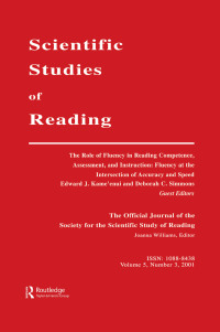 Omslagafbeelding: The Role of Fluency in Reading Competence, Assessment, and instruction 1st edition 9781138423312