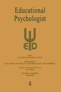 Imagen de portada: Educational Psychology 1st edition 9780805897067