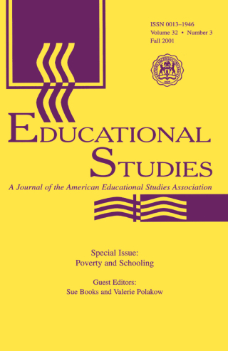 Cover image: Poverty and Schooling 1st edition 9780805896985