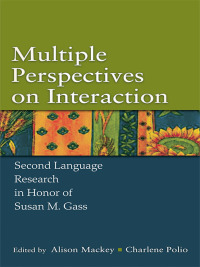 Imagen de portada: Multiple Perspectives on Interaction 1st edition 9780415882200