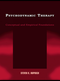Cover image: Psychodynamic Therapy 1st edition 9780805864014