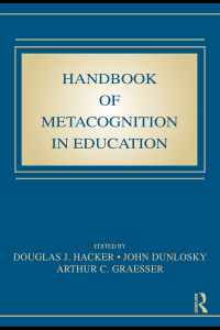 Imagen de portada: Handbook of Metacognition in Education 1st edition 9780805863536
