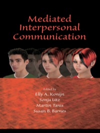 صورة الغلاف: Mediated Interpersonal Communication 1st edition 9780805863031