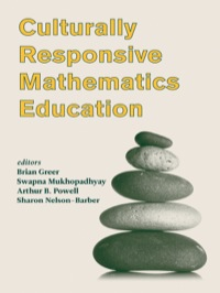 Imagen de portada: Culturally Responsive Mathematics Education 1st edition 9780805862638