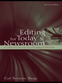Omslagafbeelding: Editing for Today's Newsroom 2nd edition 9780805862188