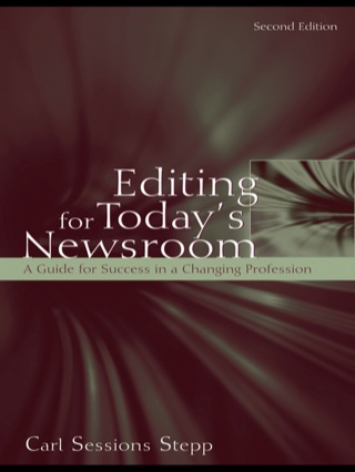 Cover image: Editing for Today's Newsroom 2nd edition 9780805862188
