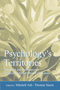 Imagen de portada: Psychology's Territories 1st edition 9780805861372