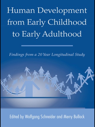 Titelbild: Human Development from Early Childhood to Early Adulthood 1st edition 9780805861082