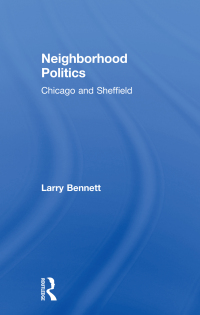 Imagen de portada: Neighborhood Politics 1st edition 9780815321132