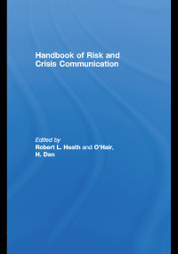 Cover image: Handbook of Risk and Crisis Communication 1st edition 9780805857771