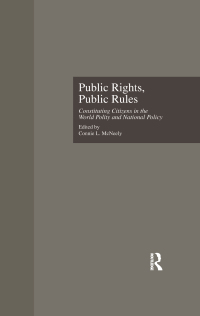 Omslagafbeelding: Public Rights, Public Rules 1st edition 9780815321262