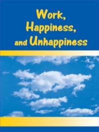 Omslagafbeelding: Work, Happiness, and Unhappiness 1st edition 9780805857108