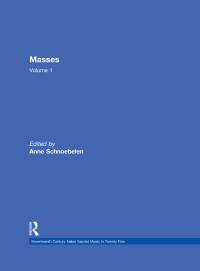 Immagine di copertina: Masses by Gasparo Villani, Alessandro Grandi, Pietro Lappi, and Benivoglio Lev 1st edition 9780815321668