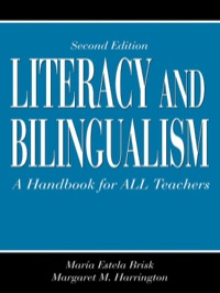 صورة الغلاف: Literacy and Bilingualism 2nd edition 9780805855067