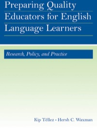 Cover image: Preparing Quality Educators for English Language Learners 1st edition 9780805854374