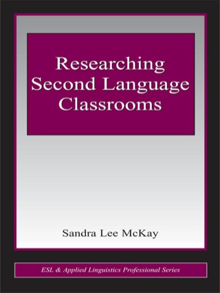 Immagine di copertina: Researching Second Language Classrooms 1st edition 9781138129542