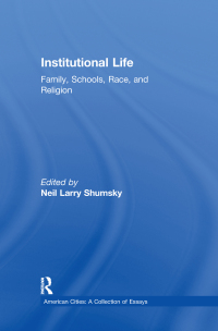 Immagine di copertina: Institutional Life 1st edition 9780815321934