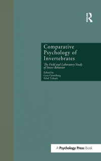 Cover image: Comparative Psychology of Invertebrates 1st edition 9781138971288