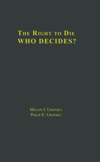Cover image: The Right to Die 1st edition 9780815322085