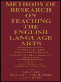 Omslagafbeelding: Methods of Research on Teaching the English Language Arts 2nd edition 9780805852585