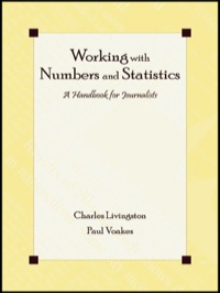 Titelbild: Working With Numbers and Statistics 1st edition 9780805852486