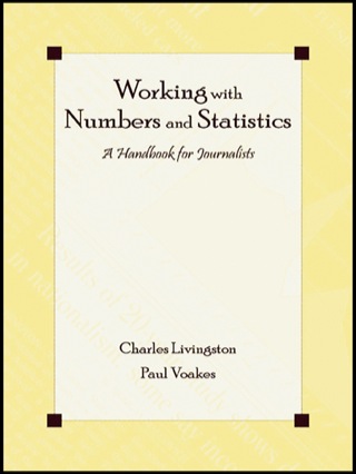 Cover image: Working With Numbers and Statistics 1st edition 9780805852486