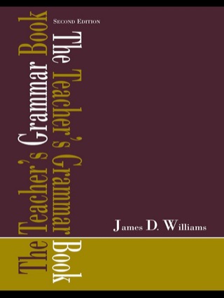 Imagen de portada: The Teacher's Grammar Book 2nd edition 9780805852219