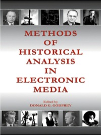 Titelbild: Methods of Historical Analysis in Electronic Media 1st edition 9780805851854