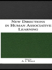 Imagen de portada: New Directions in Human Associative Learning 1st edition 9780805850819
