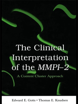 Cover image: The Clinical Interpretation of MMPI-2 1st edition 9781138004009