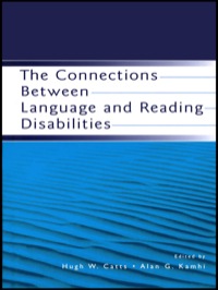 Imagen de portada: The Connections Between Language and Reading Disabilities 1st edition 9780805850017