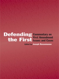 表紙画像: Defending the First 1st edition 9780805849257