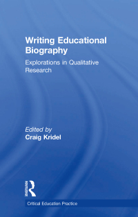 Imagen de portada: Writing Educational Biography 1st edition 9780815322948
