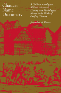 Imagen de portada: Chaucer Name Dictionary 1st edition 9780815323020