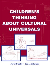 صورة الغلاف: Children's Thinking About Cultural Universals 1st edition 9780805848946