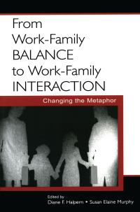 Imagen de portada: From Work-Family Balance to Work-Family Interaction 1st edition 9780805848861