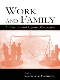 Cover image: Work and Family 1st edition 9780805848816