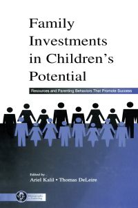 Imagen de portada: Family Investments in Children's Potential 1st edition 9780805848717