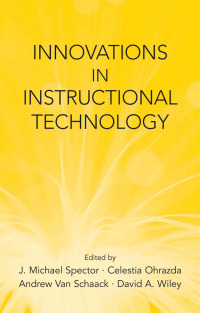 Imagen de portada: Innovations in Instructional Technology 1st edition 9780415648561