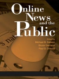Cover image: Online News and the Public 1st edition 9780805848236