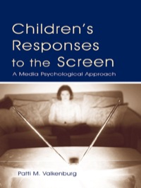 Imagen de portada: Children's Responses to the Screen 1st edition 9780805847642