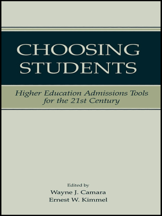 Immagine di copertina: Choosing Students 1st edition 9781138970601