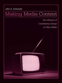 Omslagafbeelding: Making Media Content 1st edition 9780805847482